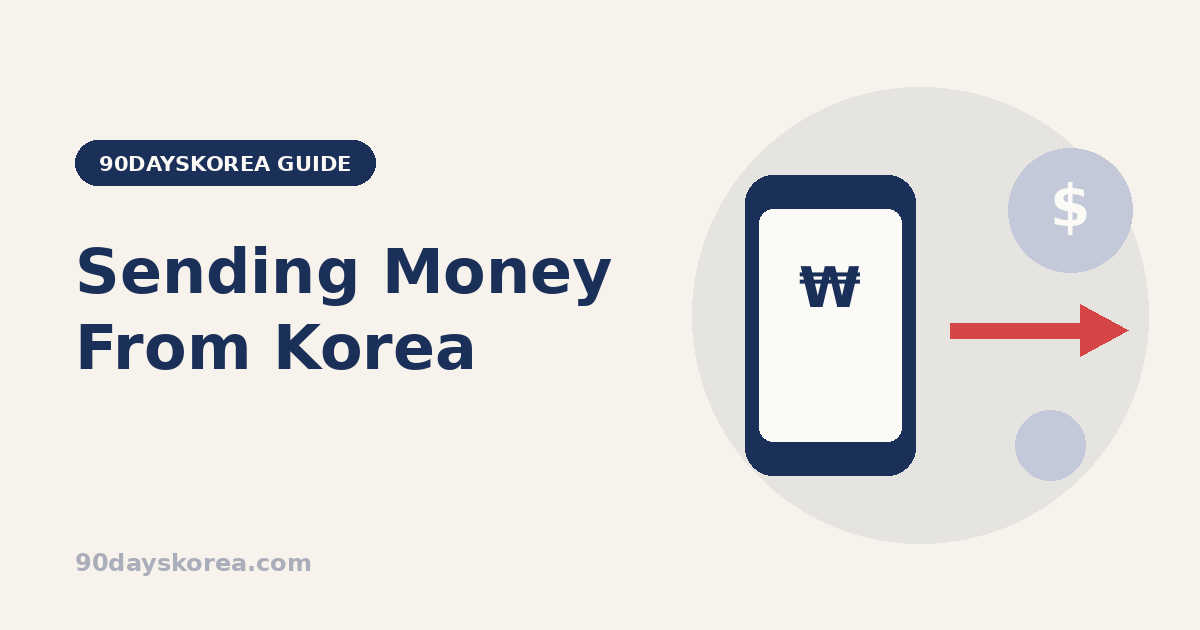 Send Money From Korea - 90DaysKorea