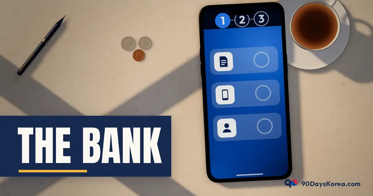 The Bank — 90DaysKorea guide