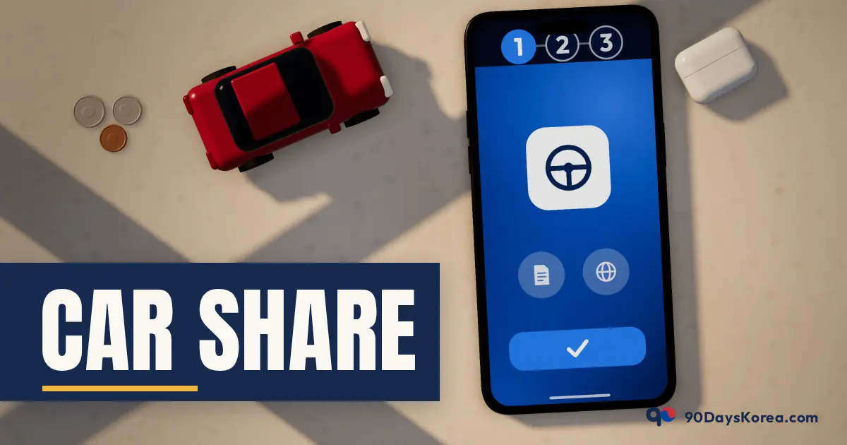 Car Share — 90DaysKorea guide