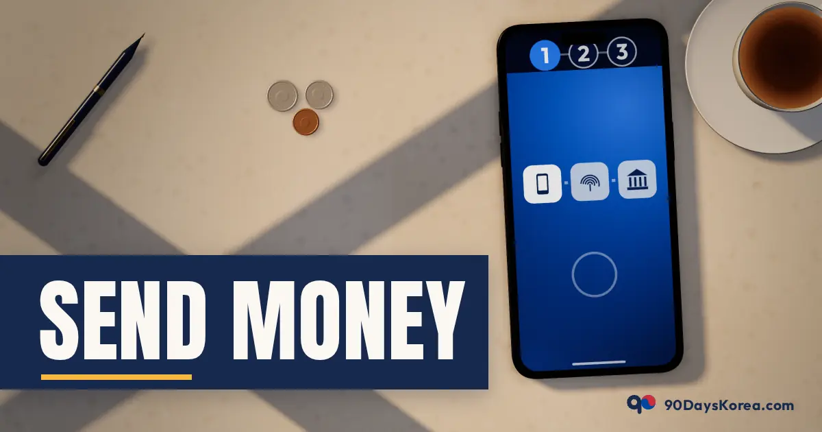 Send Money — 90DaysKorea guide