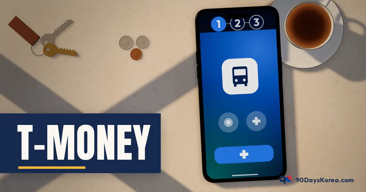 T-Money — 90DaysKorea guide